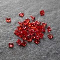 Lab Created Gemstone - Red - Square - 5 x 5 mm