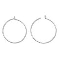 Sterling Silver Earring Hoops - 25mm - 1 Pair