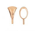 Embeddable Bail - Copper - 6 x 3.9mm