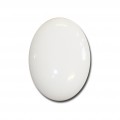  Porcelain Blank for Overlay, Oval, 21x28mm 