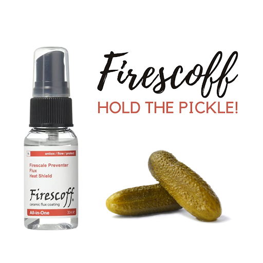 New Product! Firescoff® Ceramic Flux Spray for Soldering
