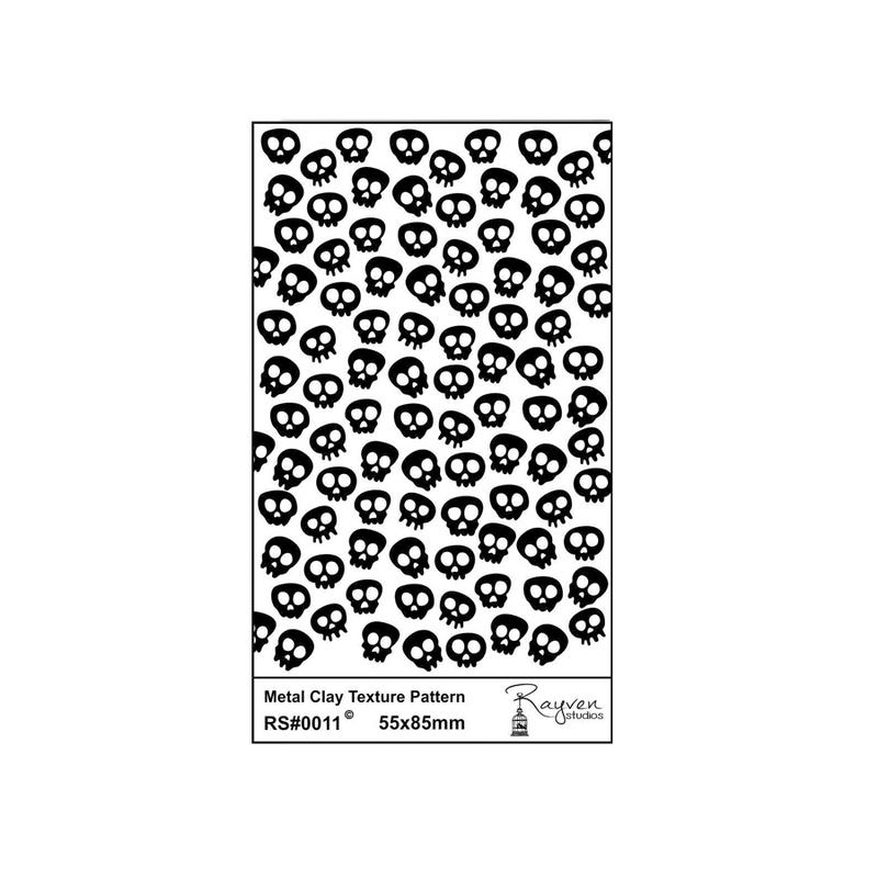 RS Laser Texture Paper - Skulls