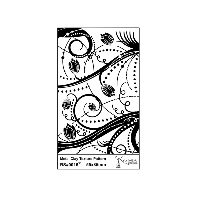 RS Laser Texture Paper - Floral Dots