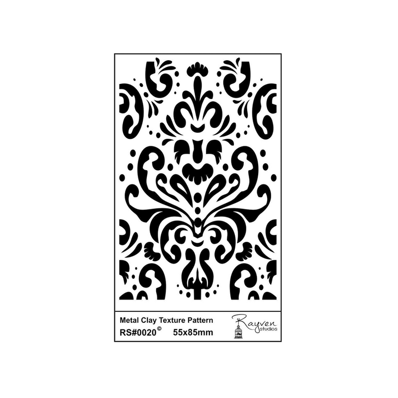 RS Laser Texture Paper - Damask