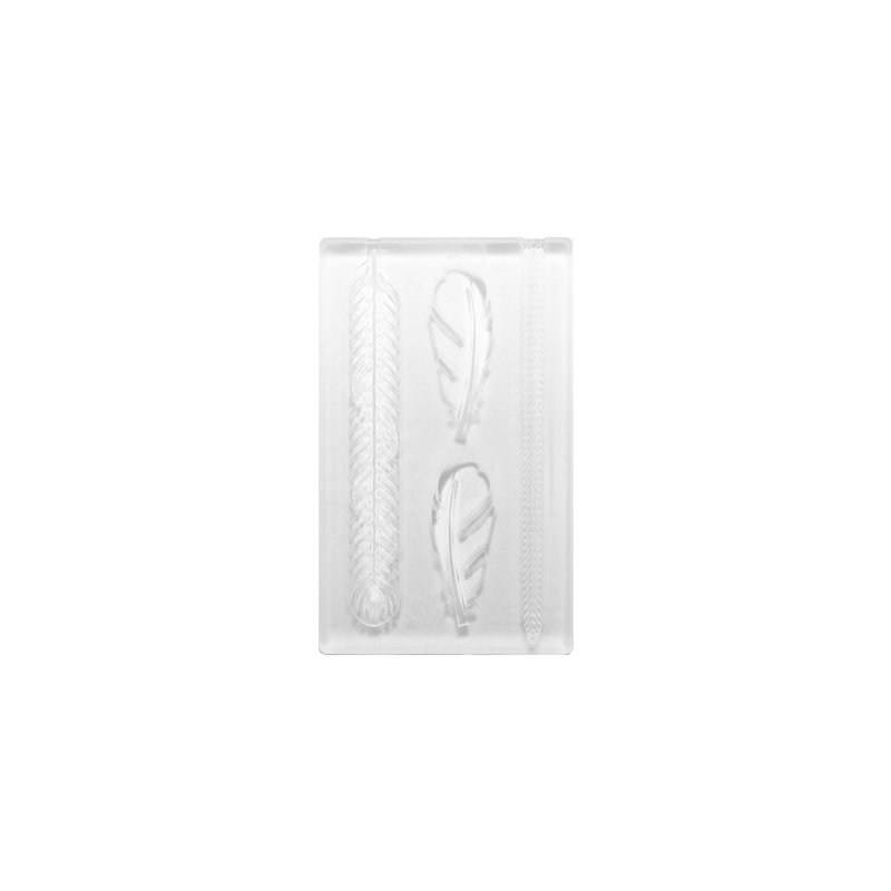 Silicone Mould - Feather Motifs