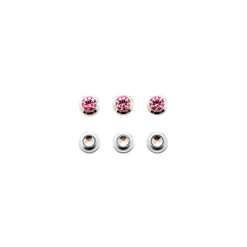 4mm Pink Cubic Zirconia Gemstones