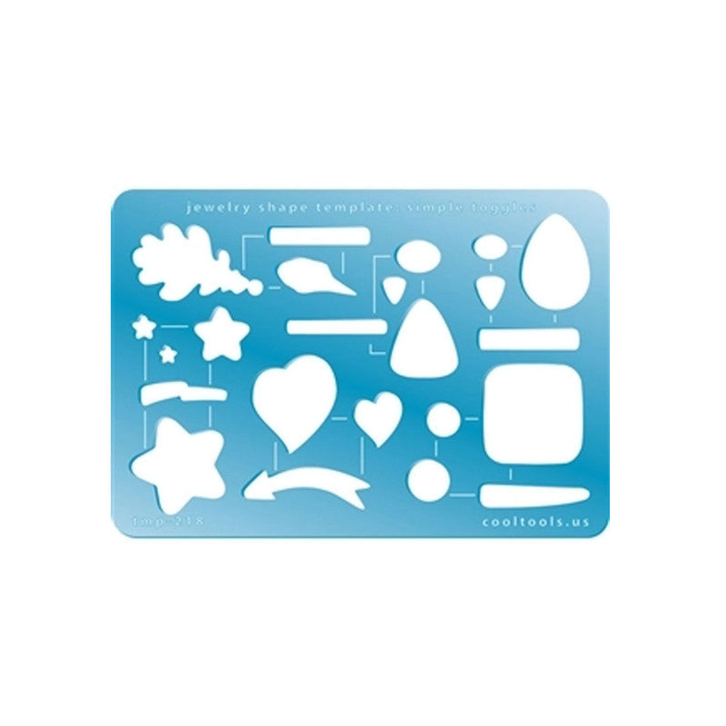Jewellery Shape Template - Simple Toggles