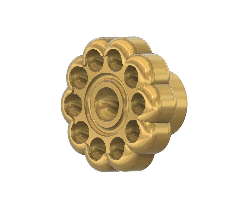 Wanaree Tanner Die Cut Tool Head - 10 Point Round