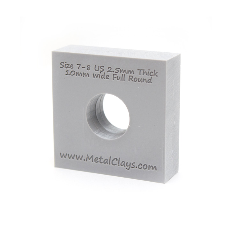 Ring Maker Mould 10mm Wide - UK Size N-P (7-8)