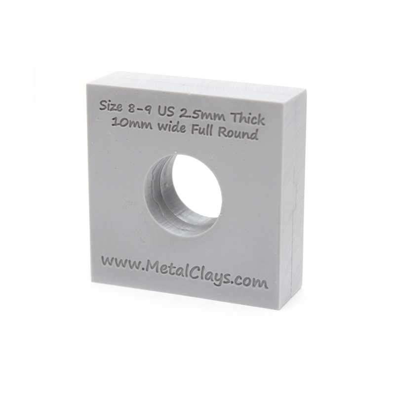 Ring Maker Mould 10mm Wide - UK Size P-R (8-9)