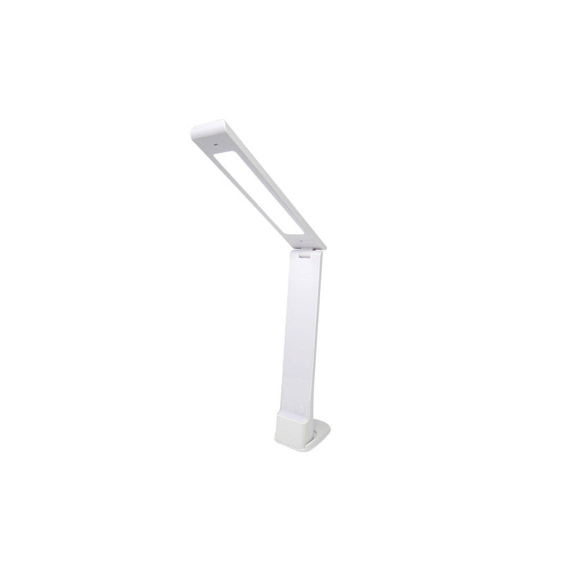 Lightcraft LED Cordless Folding Lamp[LC8045LED]• Dimmable LED task lighting & smaller night light• Portable & Rechargeable• Energy efficient – Low heat emission• Mini stand for desk use or hanging slot for night light• 2m USB cable for use through Computer/Laptop• Mains UK/EU Plug with USB slot