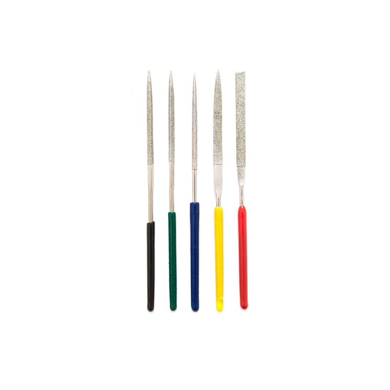 Miniature Diamond File set - 10cm - 5pc