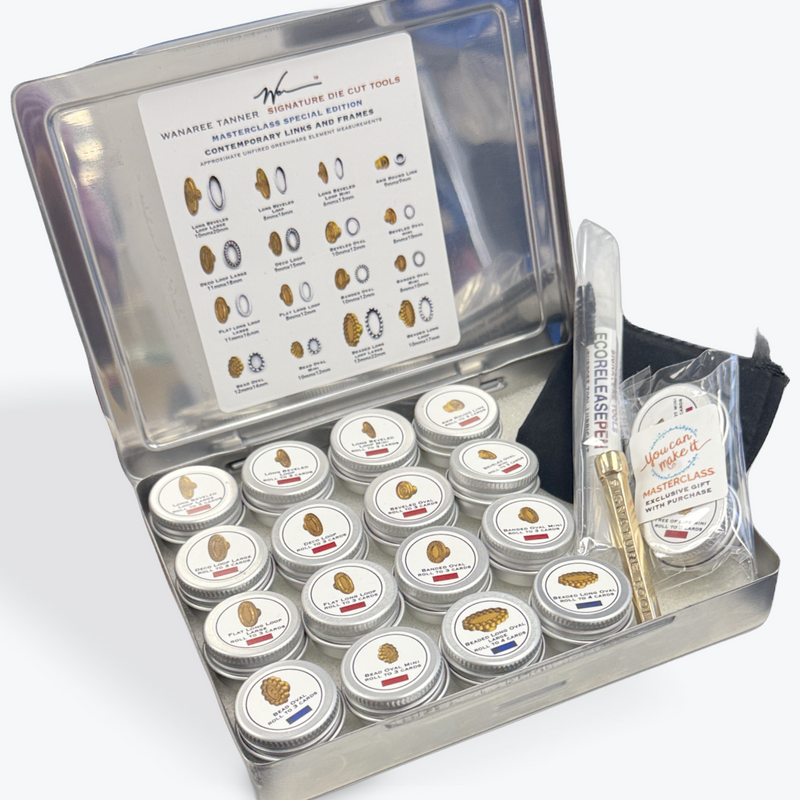 Wanaree Tanner Die Cut Tool Set - Limited Edition Masterclass - Contemporary Links & Frames