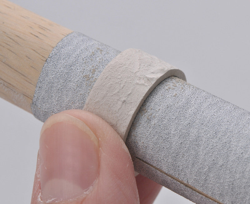 3M Self-Adhesive Sandpaper Roll - 180 grit used on the inside of a ring- 102-F0617