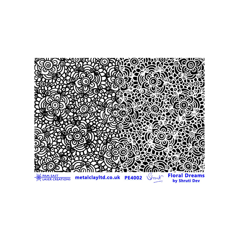 Pam East Texture Mat - Floral Dreams by Shruti Dev - 264-PE4002