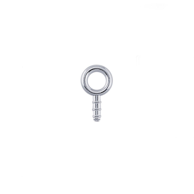 Embeddable Eyelet/Jump Ring - Silver - 1.6mm