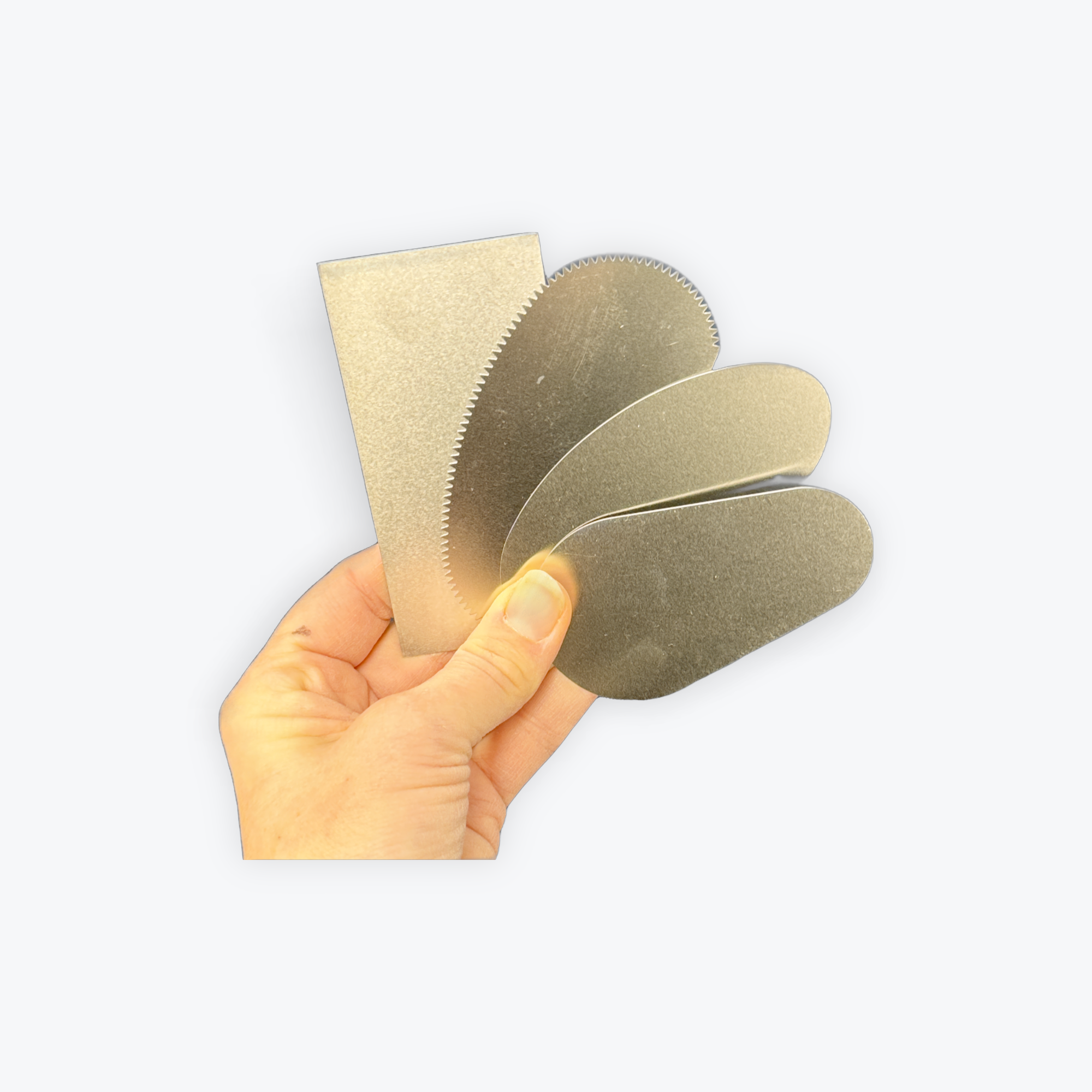 *Flexible Steel Scraper - Clay Kidney Cutter