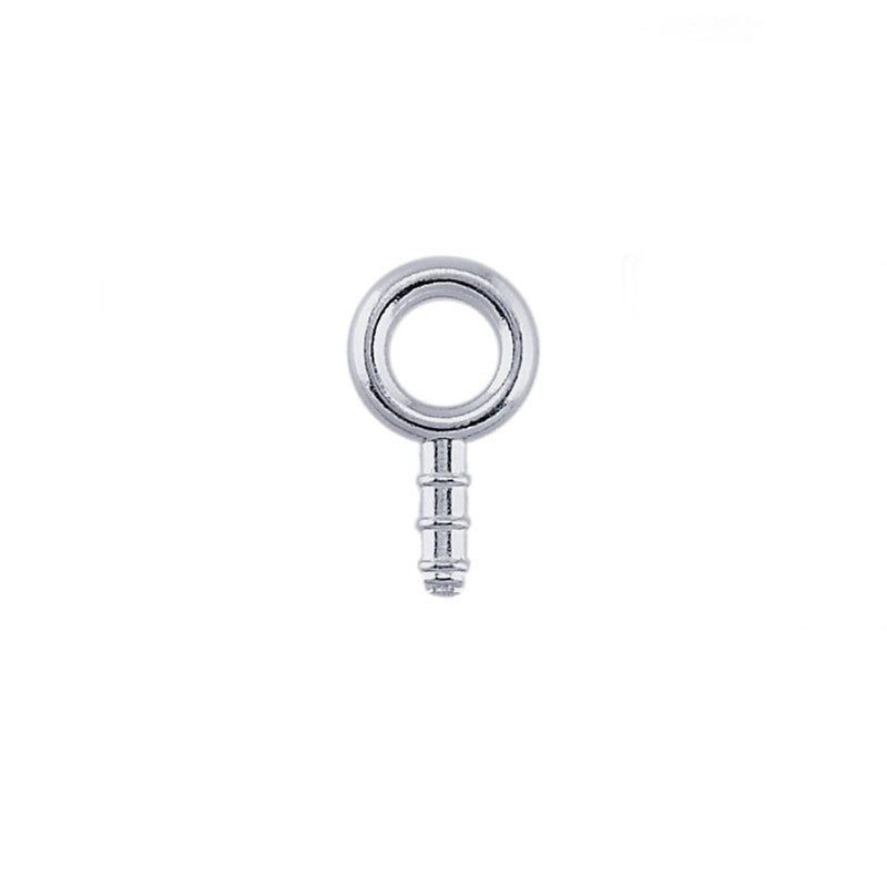 Embeddable Eyelet/Jump Ring - Silver - 2.5mm