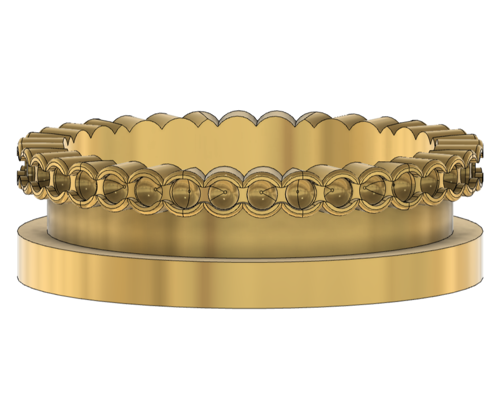 Wanaree Tanner Die Cut Rollers - Granulation