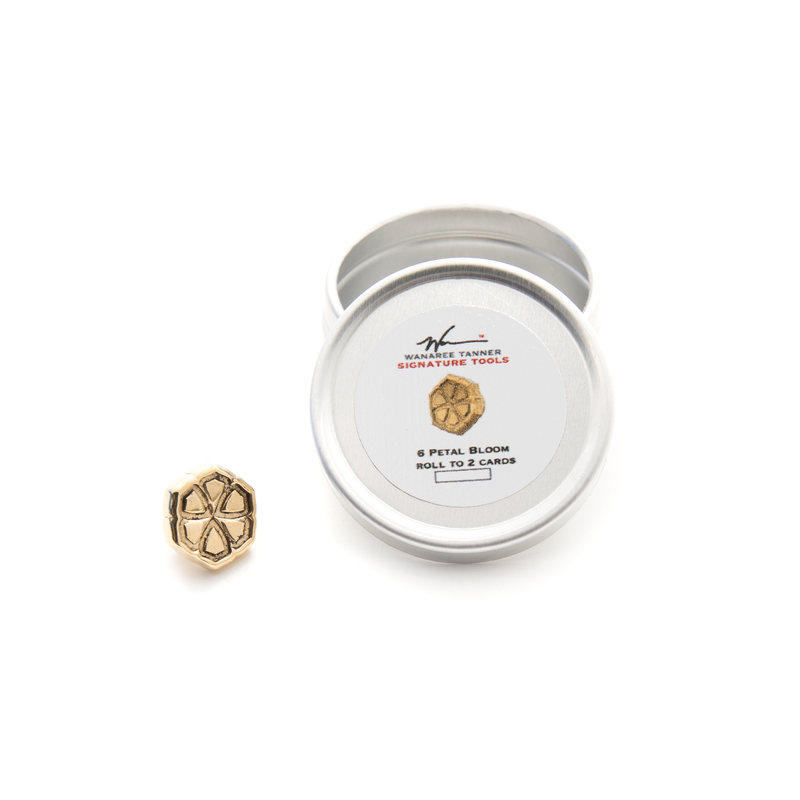 Wanaree Tanner Die Cut Tool Head - 6 Petal Bloom