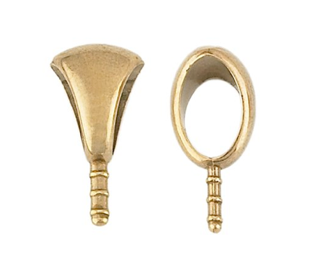 Embeddable Bail - Bronze - 6 x 3.9mm - *Pack of 10*