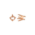 Embeddable Round Prong Setting - Copper - 4mm - *Pack of 20*