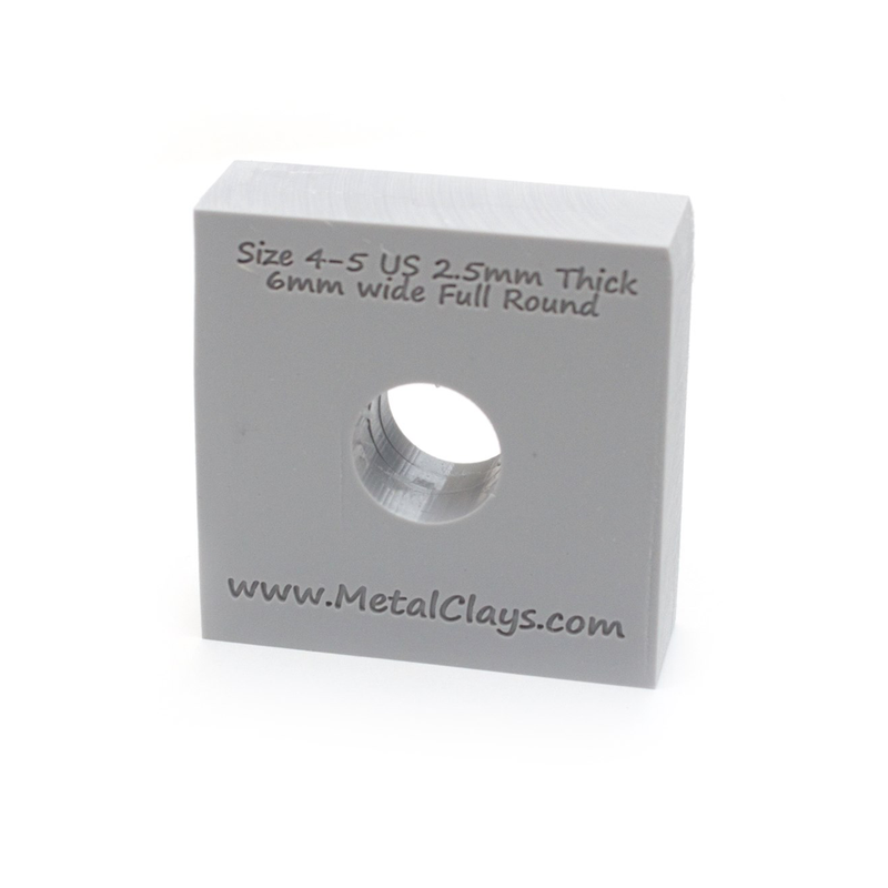 Ring Maker Mould 6mm Wide - UK Size H-J (4-5)