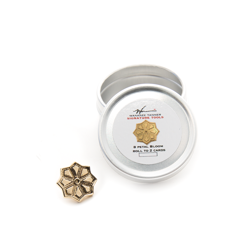 Wanaree Tanner Die Cut Tool Head - 8 Petal Bloom