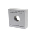 Ring Maker Mould 6mm Wide - UK Size L-N