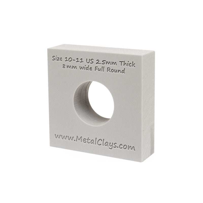 Ring Maker Mould 8mm Wide - UK Size T-V