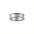 Ring Core 6mm wide - Channel - Silver - UK Size