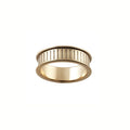 Ring Core 6mm wide - Channel - Bronze - UK Size N 1/2