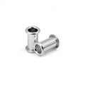 Bead Core Fine Silver Flared No Thread - 3/8" (Pack of 4)