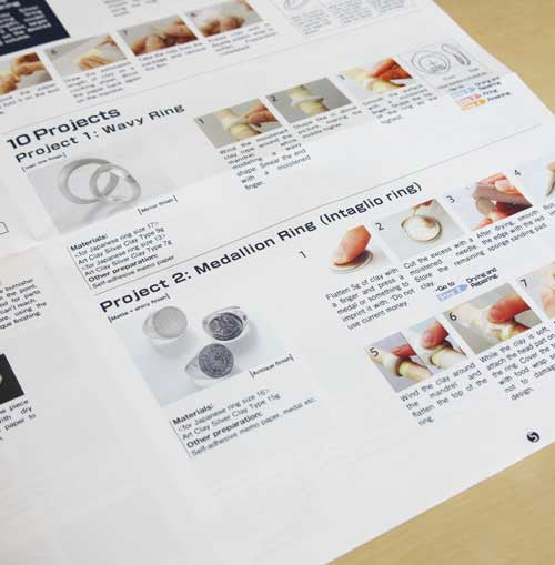 Art Clay Silver Ring Kit Booklet - 102-A0230-K