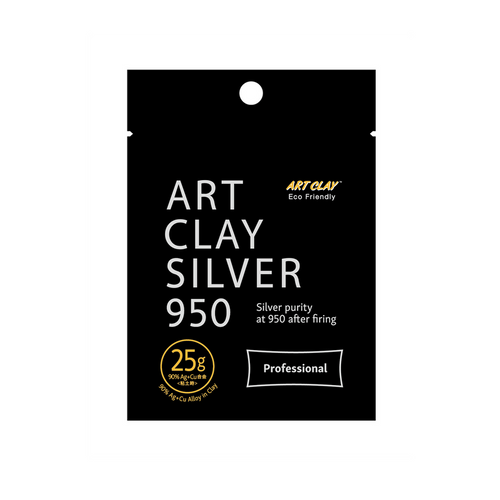 Art Clay 950 Sterling Silver Clay - 25gm - 102-A0296
