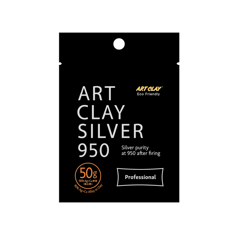 Art Clay 950 STERLING Silver Clay - 50g - 102-A0297