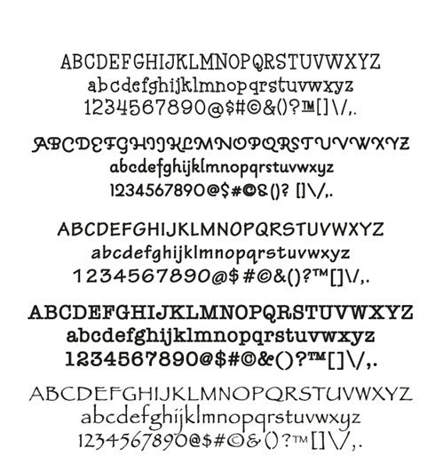 AlphaDisc - 18 Point Font Pack