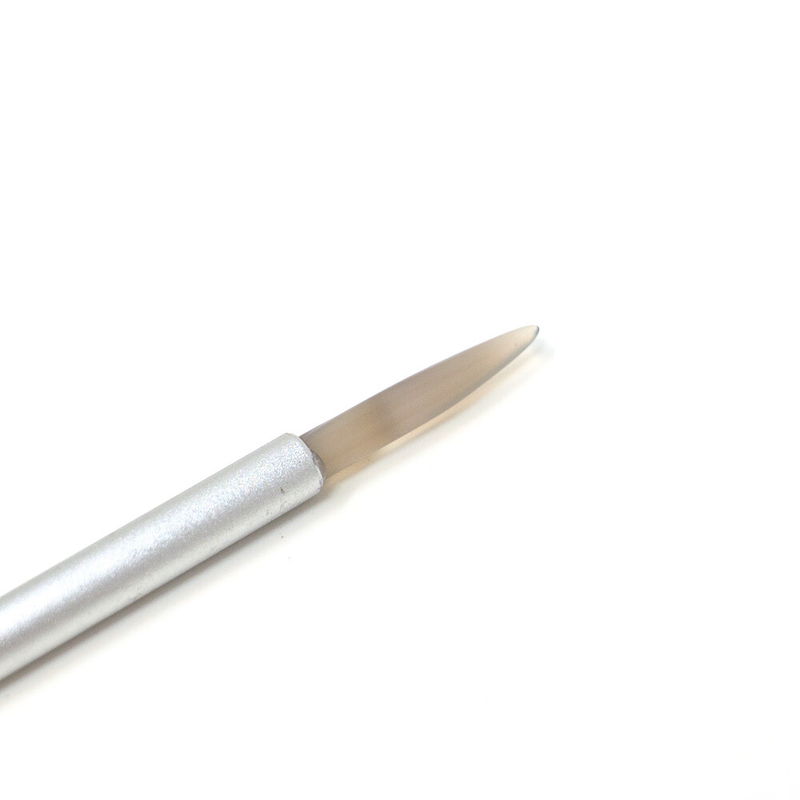 Agate Burnisher - Round - Steel Handle - 152-FN046
