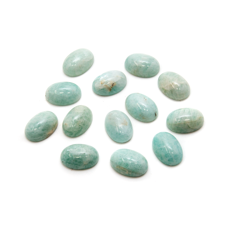 Oval Cabochon - Amazonite - 10x14mm