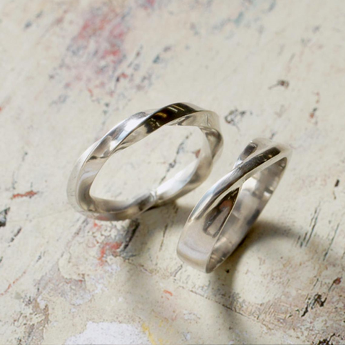 Sterling Silver rings made with ACS 950 - 102-A0297