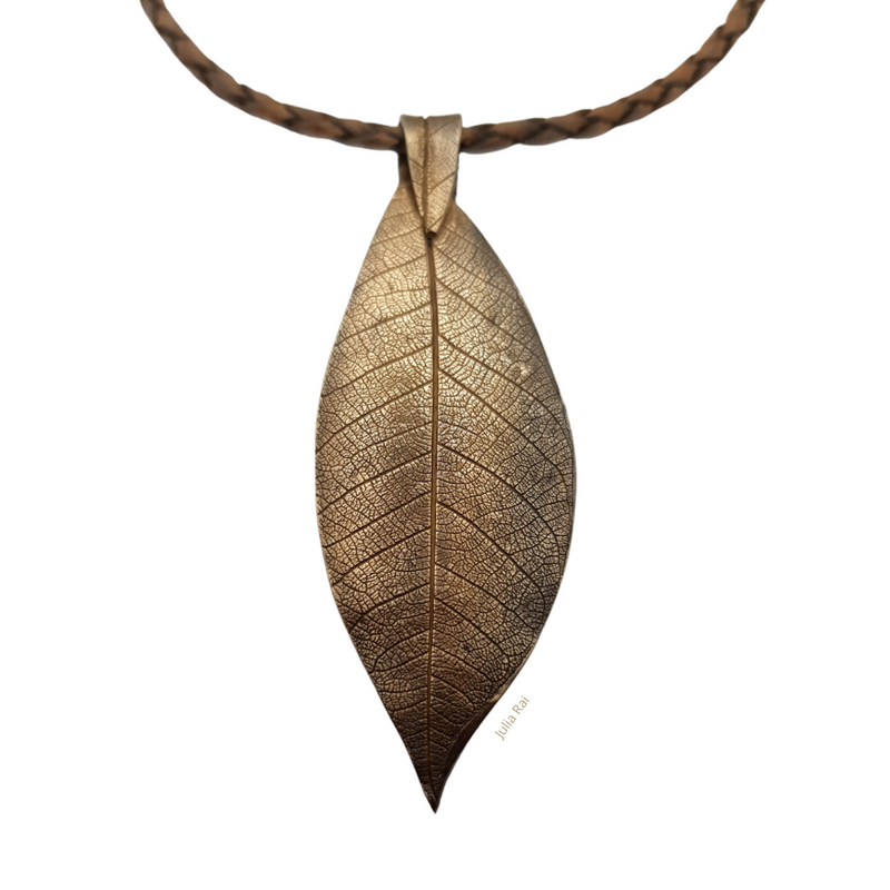 Julia Rai  Art Clay Bronze Leaf