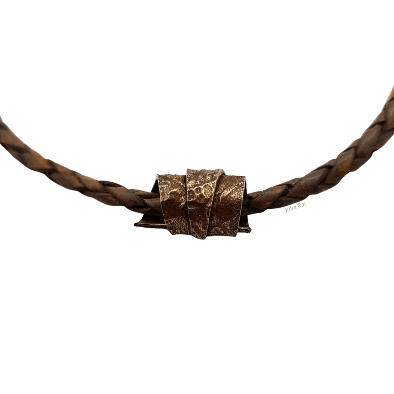 Julia Rai  Art Clay Bronze Bead