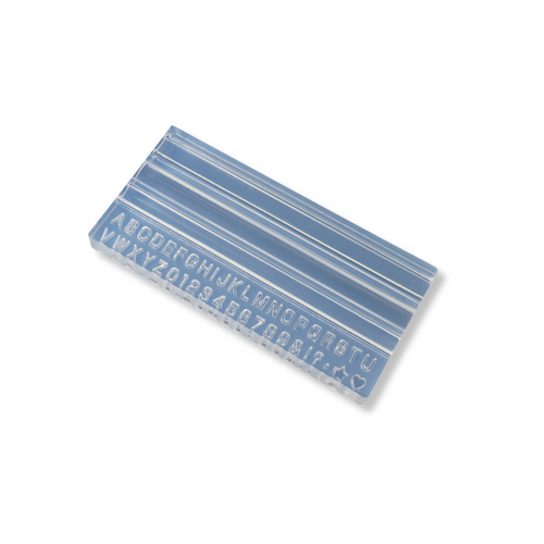 Ring Band Mould & Alphabet Mould for clay