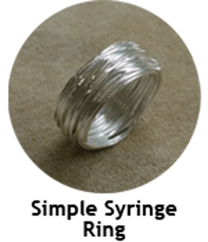 Art Clay Silver Syringe - Ring - 102-A0279
