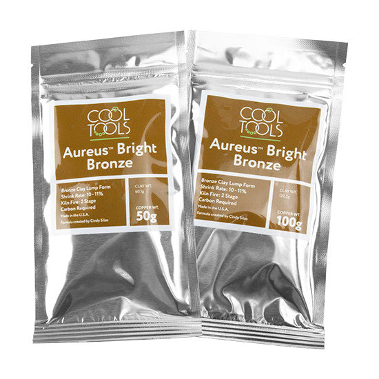 Aureus Bright Bronze Metal Clay - Cool Tools