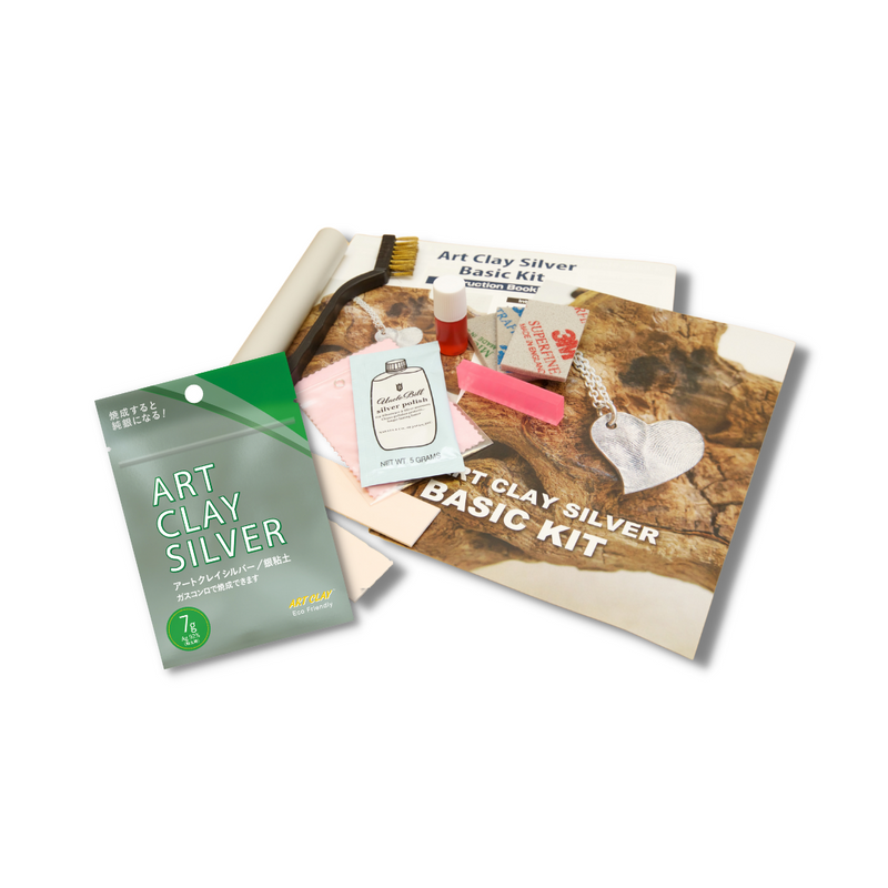 Metal Clay Starter Kit - Clay, Tools & Instructions