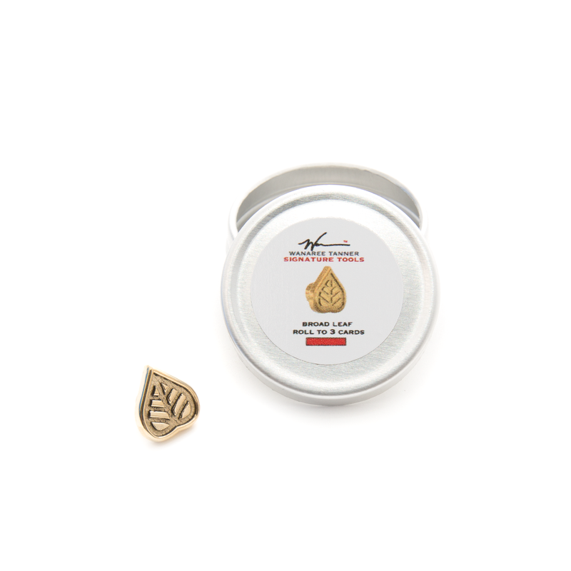 Wanaree Tanner Die Cut Tool Head - Broad Leaf