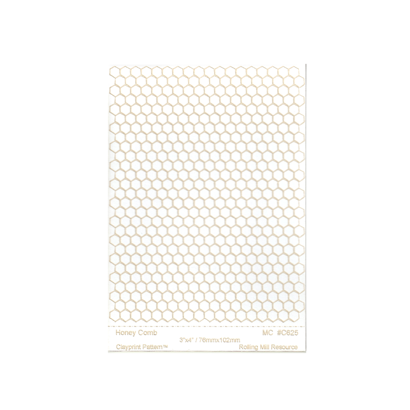 RMR Laser Texture Paper - Honey Comb - 76 x 102mm