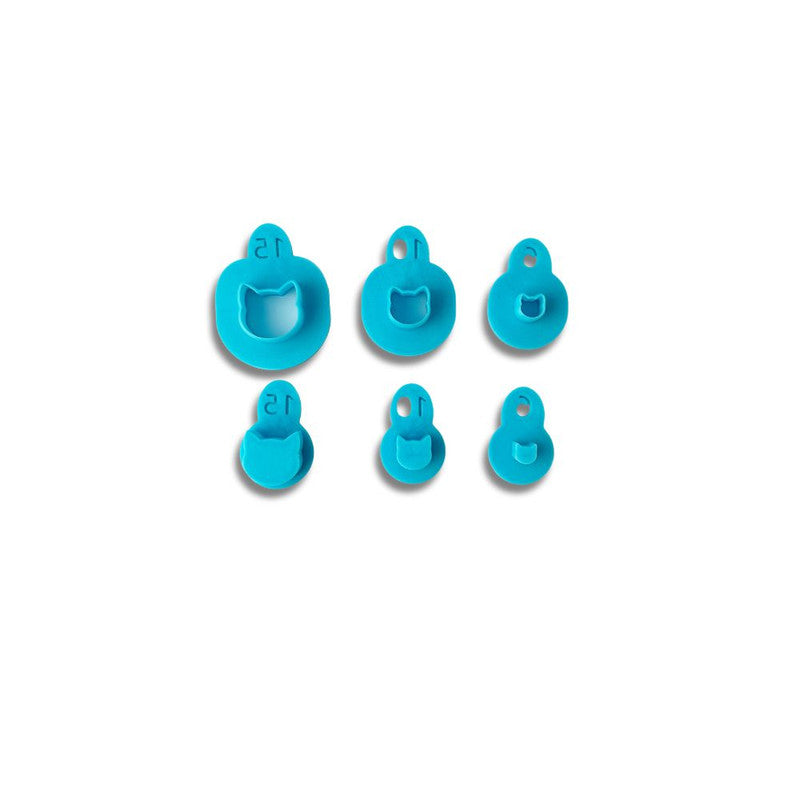 Micro Cutter - Cat Head (With Push Stamp) All Sizes