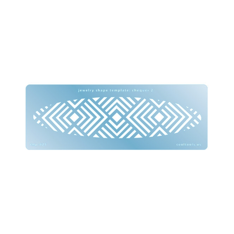 Chequer 2 cuff template by Cool Tools